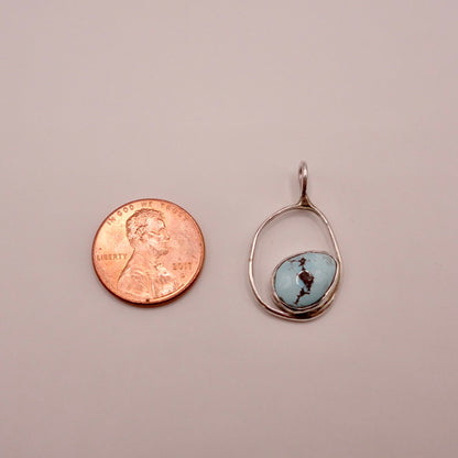 Golden Hill Turquoise Circular Pendant