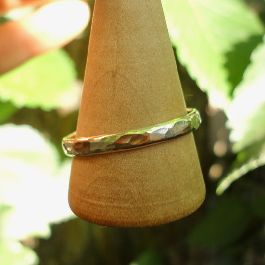 Hammered Stacker Ring | Made to Order
